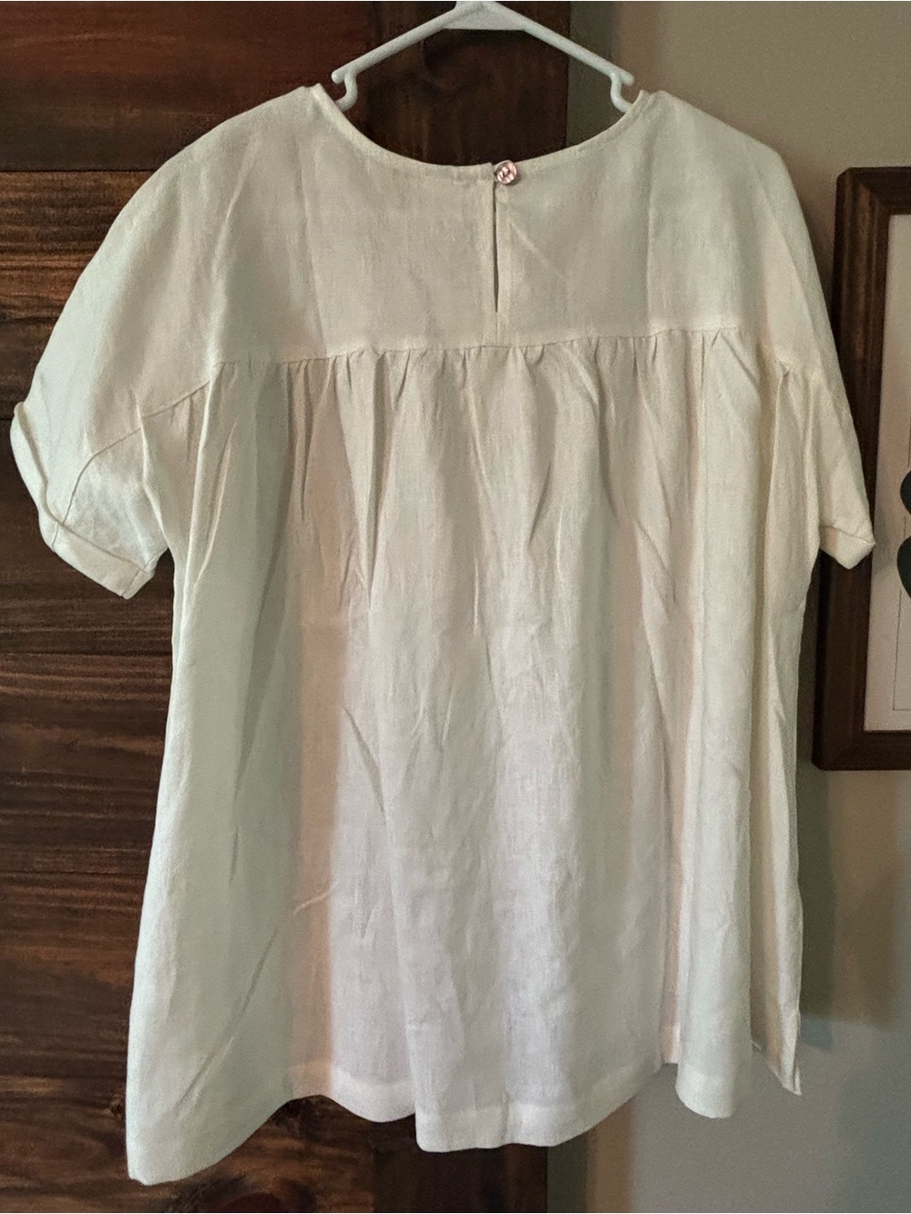 NWT Lintico 100% European Linen Pullover Quinlan Top in White size M - Picture 11 of 15